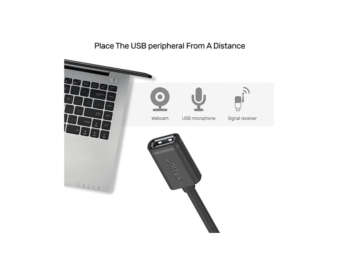 Unitek USB 2.0 Extension Cable 5M in Qatar Unitek USB 2.0 Extension Cable 5M in Qatar